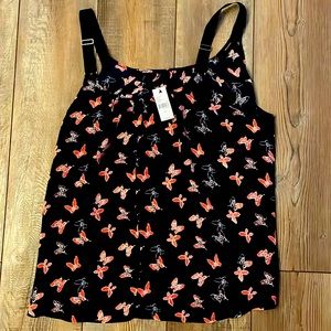 Lane Bryant Butterfly Tank Top